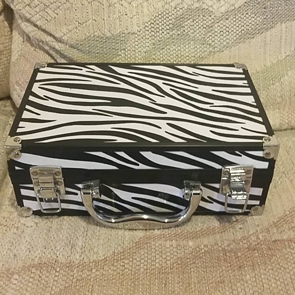 Zebra makeup case